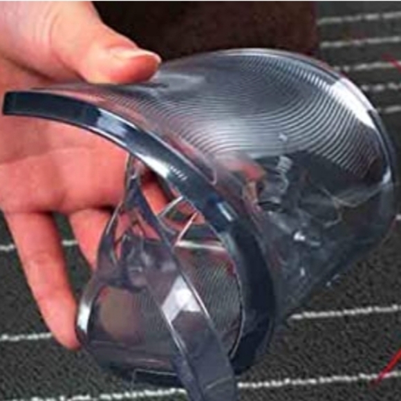 #119 New Gray Ladies Jelly Thong Sandals Flip Flops Shoes Transparent Size 6 - Picture 3 of 4